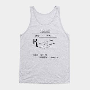 Prescription for Sleepicillin Tank Top